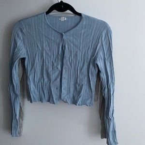 Garage cropped cardigan